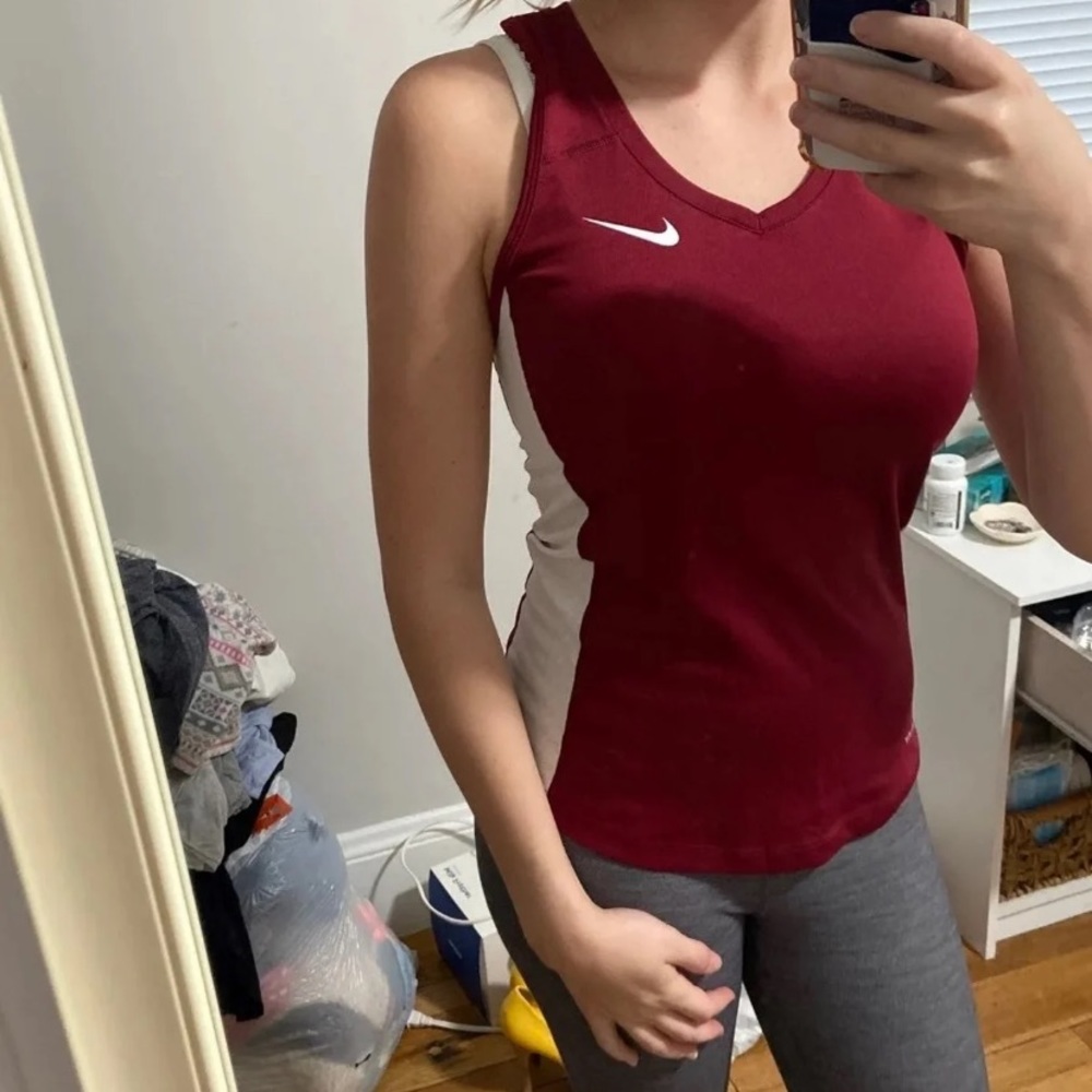 Nike Racerback DRI-FIT Tank Top - Picture 2 of 2